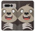 S3855 Sloth Face Cartoon Funda Carcasa Case para Google Pixel Fold