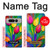 S3926 Colorful Tulip Oil Painting Funda Carcasa Case para Google Pixel Fold