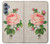 S3079 Vintage Pink Rose Funda Carcasa Case para Samsung Galaxy M34 5G