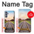 S3866 Railway Straight Train Track Funda Carcasa Case para Samsung Galaxy M34 5G