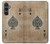 S2928 Vintage Spades Ace Card Funda Carcasa Case para Samsung Galaxy S23 FE