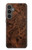 S3405 Fish Tattoo Leather Graphic Print Funda Carcasa Case para Samsung Galaxy S23 FE