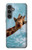 S3680 Cute Smile Giraffe Funda Carcasa Case para Samsung Galaxy S23 FE