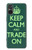 S3862 Keep Calm and Trade On Funda Carcasa Case para Sony Xperia 5 V