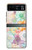 S3705 Pastel Floral Flower Funda Carcasa Case para Motorola Razr 40