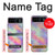 S3706 Pastel Rainbow Galaxy Pink Sky Funda Carcasa Case para Motorola Razr 40