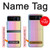 S3849 Colorful Vertical Colors Funda Carcasa Case para Motorola Razr 40