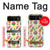 S3883 Fruit Pattern Funda Carcasa Case para Motorola Razr 40