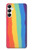 S3799 Cute Vertical Watercolor Rainbow Funda Carcasa Case para Samsung Galaxy A05s