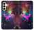 S2486 Rainbow Unicorn Nebula Space Funda Carcasa Case para Samsung Galaxy A25 5G