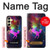 S2486 Rainbow Unicorn Nebula Space Funda Carcasa Case para Samsung Galaxy A25 5G