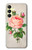 S3079 Vintage Pink Rose Funda Carcasa Case para Samsung Galaxy A25 5G