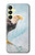 S3843 Bald Eagle On Ice Funda Carcasa Case para Samsung Galaxy A25 5G