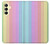 S3849 Colorful Vertical Colors Funda Carcasa Case para Samsung Galaxy A25 5G