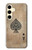 S2928 Vintage Spades Ace Card Funda Carcasa Case para Samsung Galaxy S24