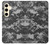 S3293 Urban Black Camo Camouflage Funda Carcasa Case para Samsung Galaxy S24