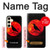 S3328 Crow Red Moon Funda Carcasa Case para Samsung Galaxy S24