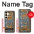 S3750 Vintage Vehicle Registration Plate Funda Carcasa Case para Samsung Galaxy S24