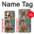 S3879 Retro Music Doodle Funda Carcasa Case para Samsung Galaxy S24