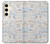 S3903 Travel Stamps Funda Carcasa Case para Samsung Galaxy S24