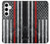 S3687 Firefighter Thin Red Line American Flag Funda Carcasa Case para Samsung Galaxy S24 Plus