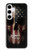 S3850 American Flag Skull Funda Carcasa Case para Samsung Galaxy S24 Plus