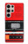 S3204 Red Cassette Recorder Graphic Funda Carcasa Case para Samsung Galaxy S24 Ultra