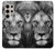 S3372 Lion Face Funda Carcasa Case para Samsung Galaxy S24 Ultra