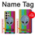 S3437 Alien No Signal Funda Carcasa Case para Samsung Galaxy S24 Ultra