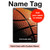 S0980 Basketball Sport Funda Carcasa Case para iPad 10.2 (2021,2020,2019), iPad 9 8 7