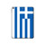 S3102 Flag of Greece Funda Carcasa Case para iPad 10.2 (2021,2020,2019), iPad 9 8 7