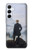 S3789 Wanderer above the Sea of Fog Funda Carcasa Case para Samsung Galaxy A55 5G