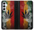 S3890 Reggae Rasta Flag Smoke Funda Carcasa Case para Samsung Galaxy A55 5G