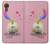 S3923 Cat Bottom Rainbow Tail Funda Carcasa Case para Samsung Galaxy Xcover7