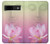 S3511 Lotus flower Buddhism Funda Carcasa Case para Google Pixel 8a