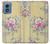 S2229 Vintage Flowers Funda Carcasa Case para Motorola Moto G Play 4G (2024)