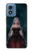 S3847 Lilith Devil Bride Gothic Girl Skull Grim Reaper Funda Carcasa Case para Motorola Moto G Play 4G (2024)