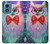 S3934 Fantasy Nerd Owl Funda Carcasa Case para Motorola Moto G Play 4G (2024)