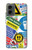 S3960 Safety Signs Sticker Collage Funda Carcasa Case para Motorola Moto G 5G (2024)