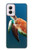 S3899 Sea Turtle Funda Carcasa Case para Motorola Moto G Power 5G (2024)