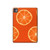 S3946 Seamless Orange Pattern Funda Carcasa Case para iPad Pro 11 (2024)