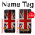 S2894 Vintage British Flag Funda Carcasa Case para iPhone 7, iPhone 8, iPhone SE (2020) (2022)