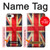 S2303 British UK Vintage Flag Funda Carcasa Case para iPhone 7 Plus, iPhone 8 Plus