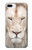 S2399 White Lion Face Funda Carcasa Case para iPhone 7 Plus, iPhone 8 Plus