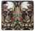 S0753 Skull Wing Rose Punk Funda Carcasa Case para iPhone 5 5S SE