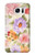 S3035 Sweet Flower Painting Funda Carcasa Case para Samsung Galaxy S7