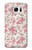 S3095 Vintage Rose Pattern Funda Carcasa Case para Samsung Galaxy S7