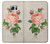 S3079 Vintage Pink Rose Funda Carcasa Case para Samsung Galaxy S6 Edge Plus