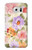 S3035 Sweet Flower Painting Funda Carcasa Case para Samsung Galaxy S6