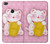 S3025 Pink Maneki Neko Lucky Cat Funda Carcasa Case para Huawei P8 Lite (2017)